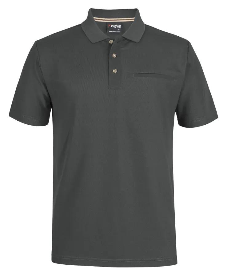 Jb's Short Sleeve Recycled Polyester Pocket Polo Shirt 7SPR